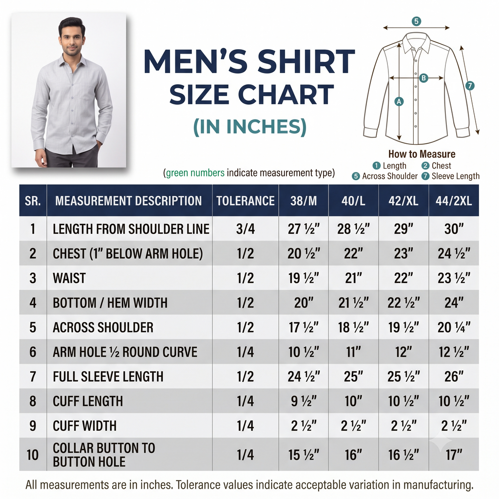 Light Grey Formal Full Sleeve Button-Down Shirt